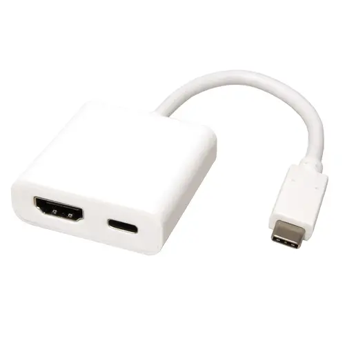 Roline USB C naar HDMI en USB C PD Adapter