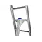 Aluminium driepootladder