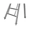 Aluminium driepootladder