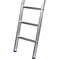 Aluminium enkele ladder recht