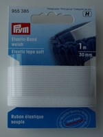 Prym Elastiek  indiv 3 cm wit