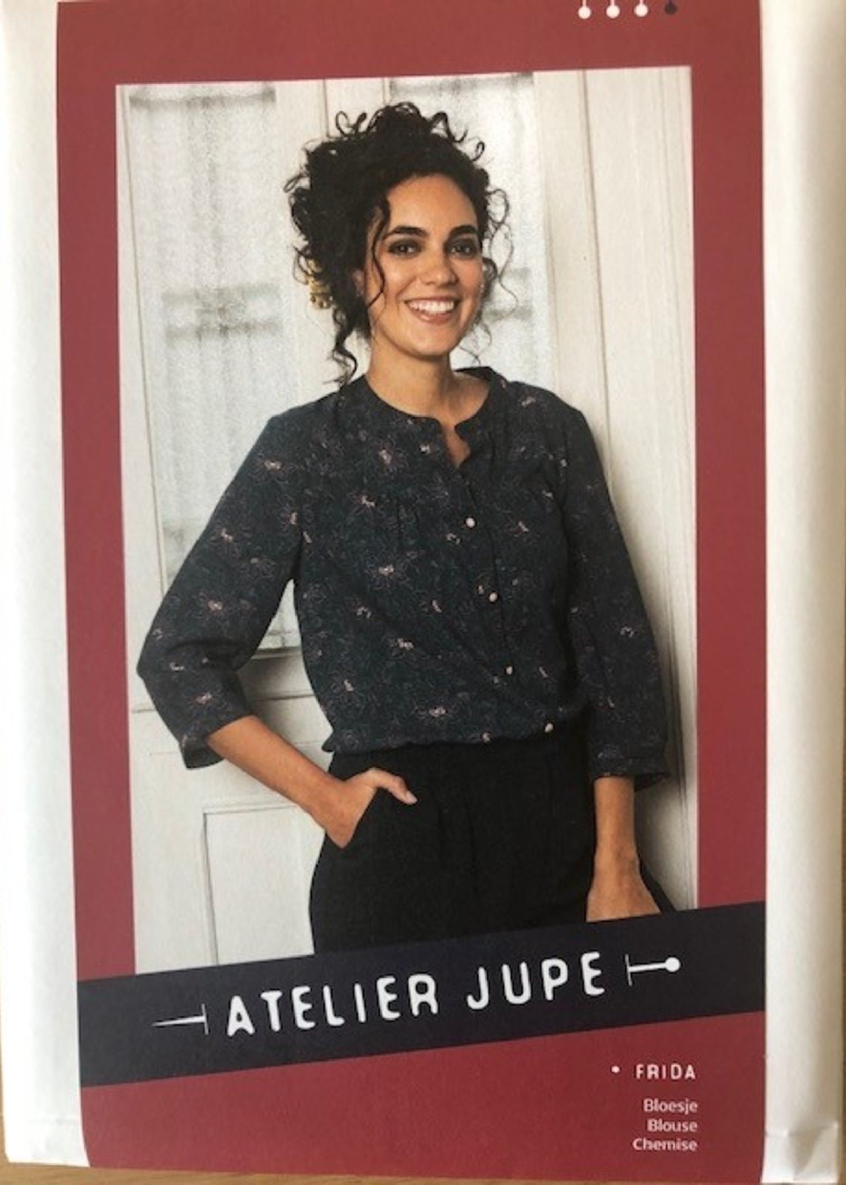 Atelier Jupe Patroon Frida blouse