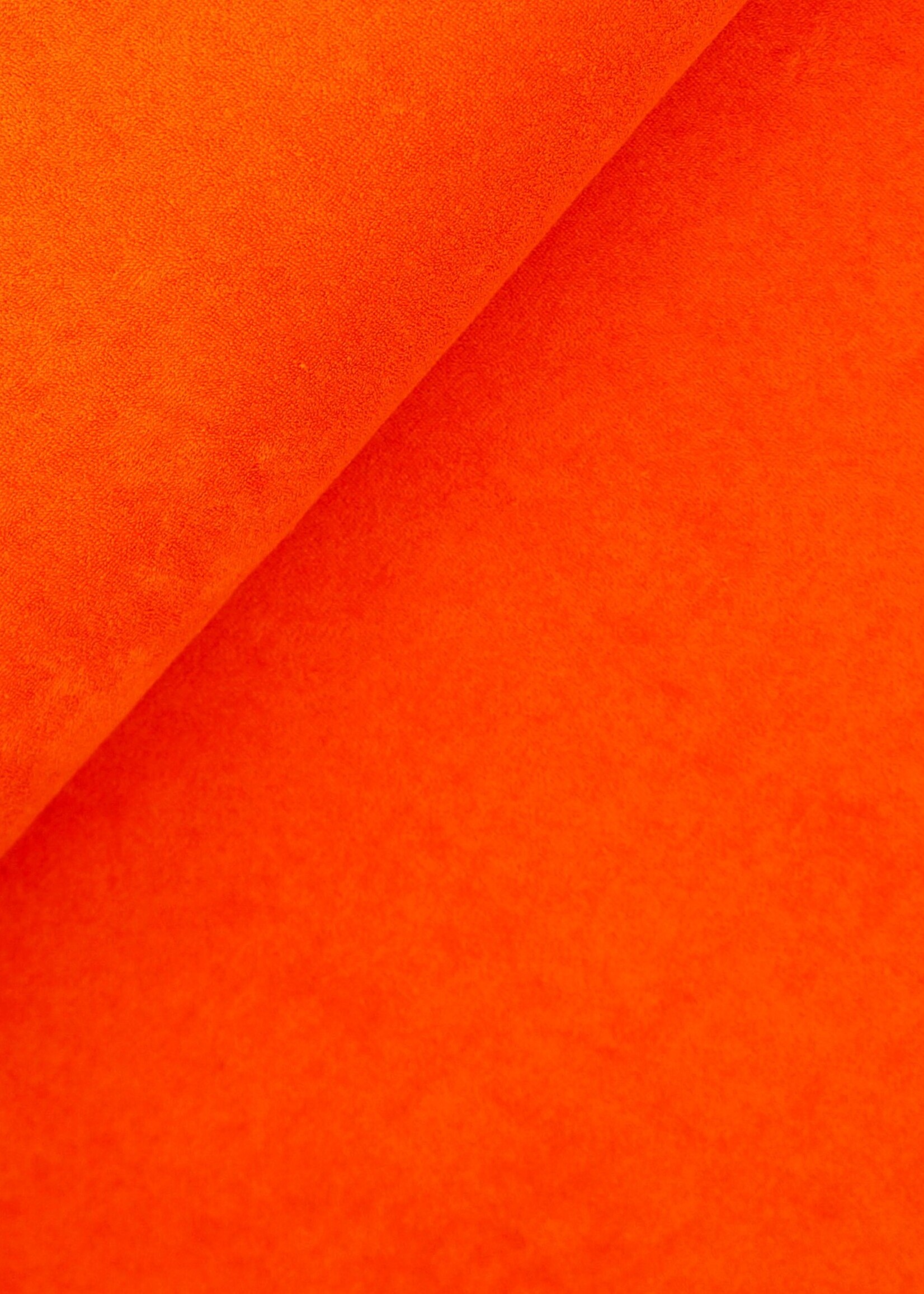 Polytex badstof oranje