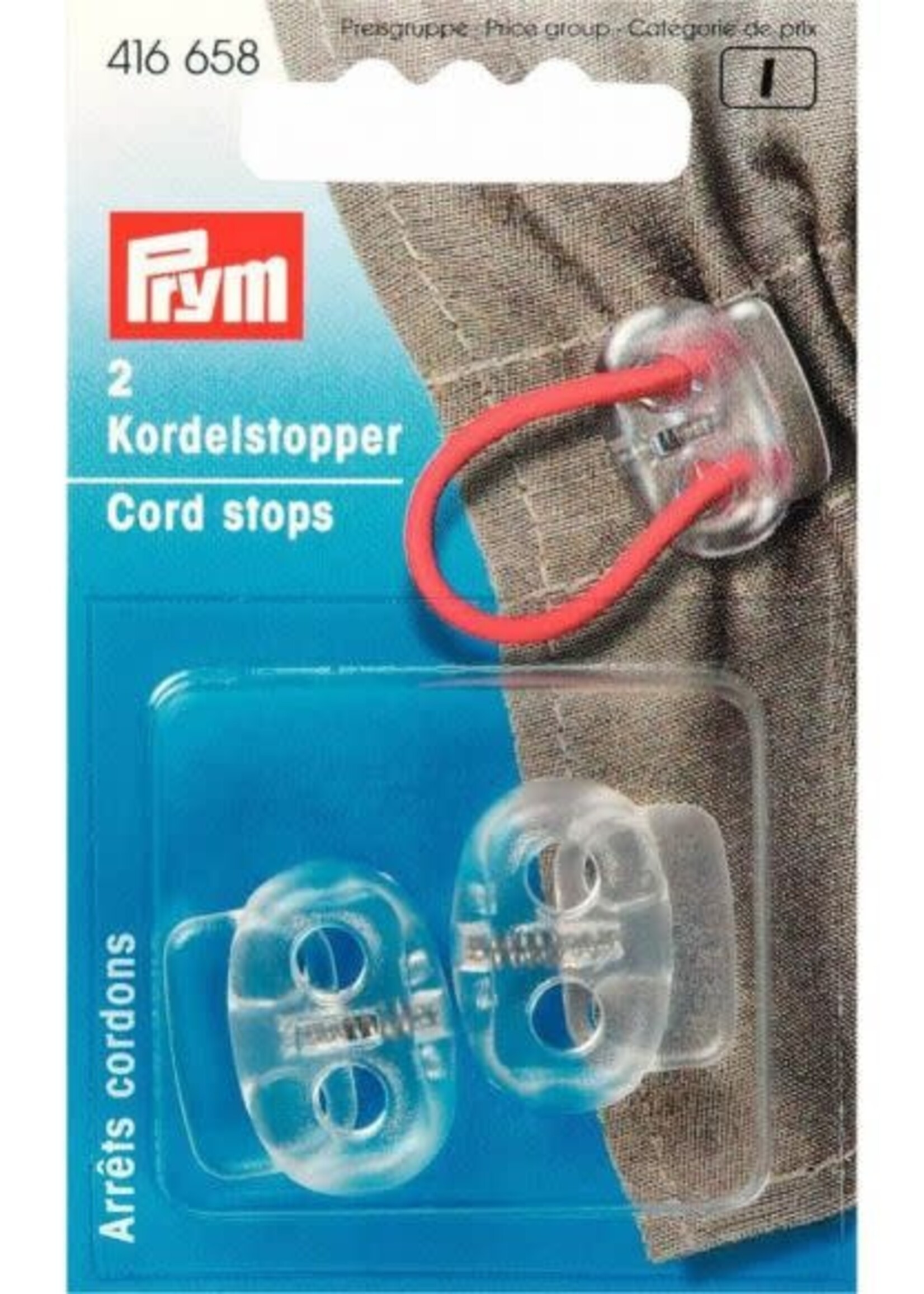 Prym koordstopper transparant