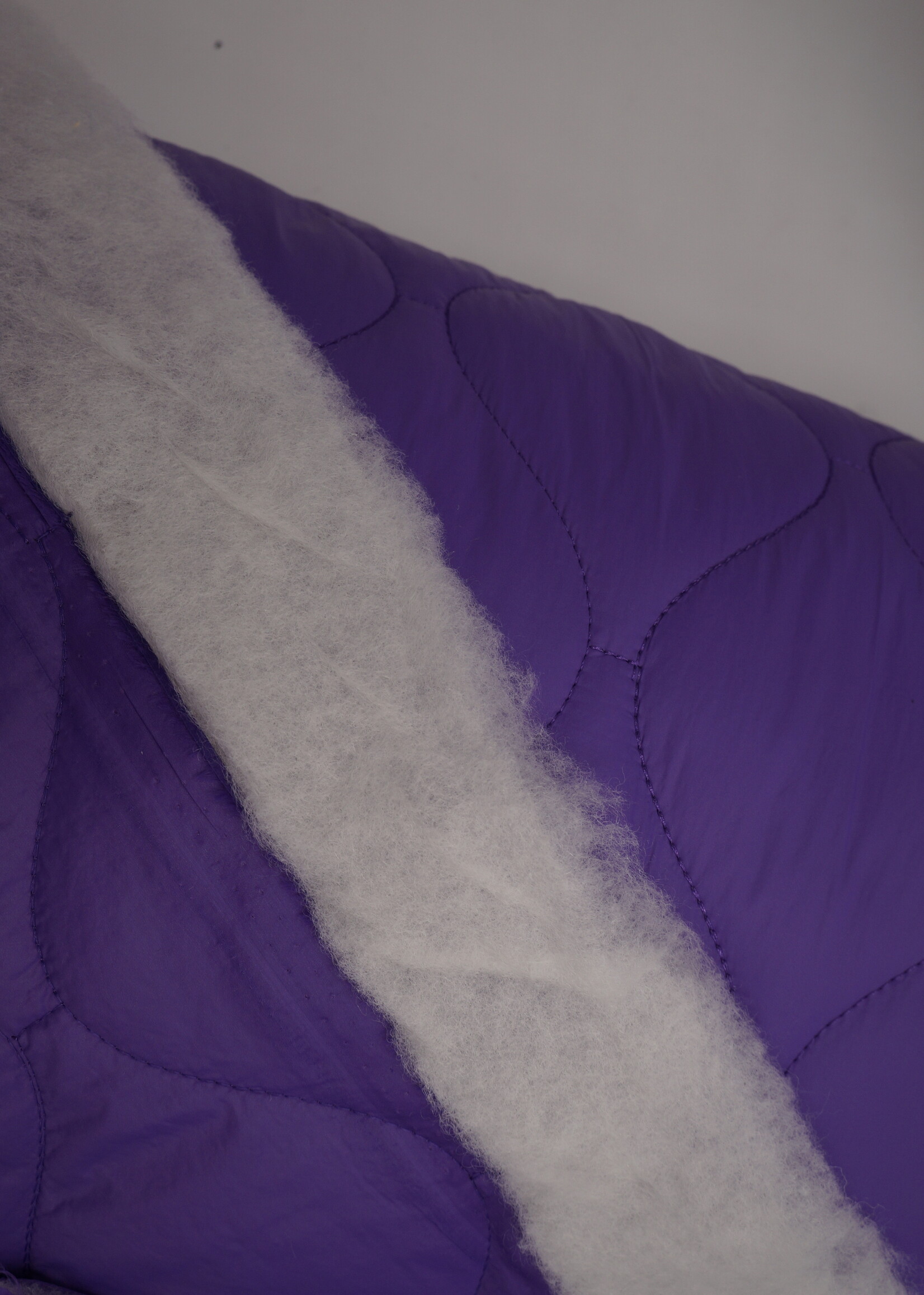 quilted waterproof paars