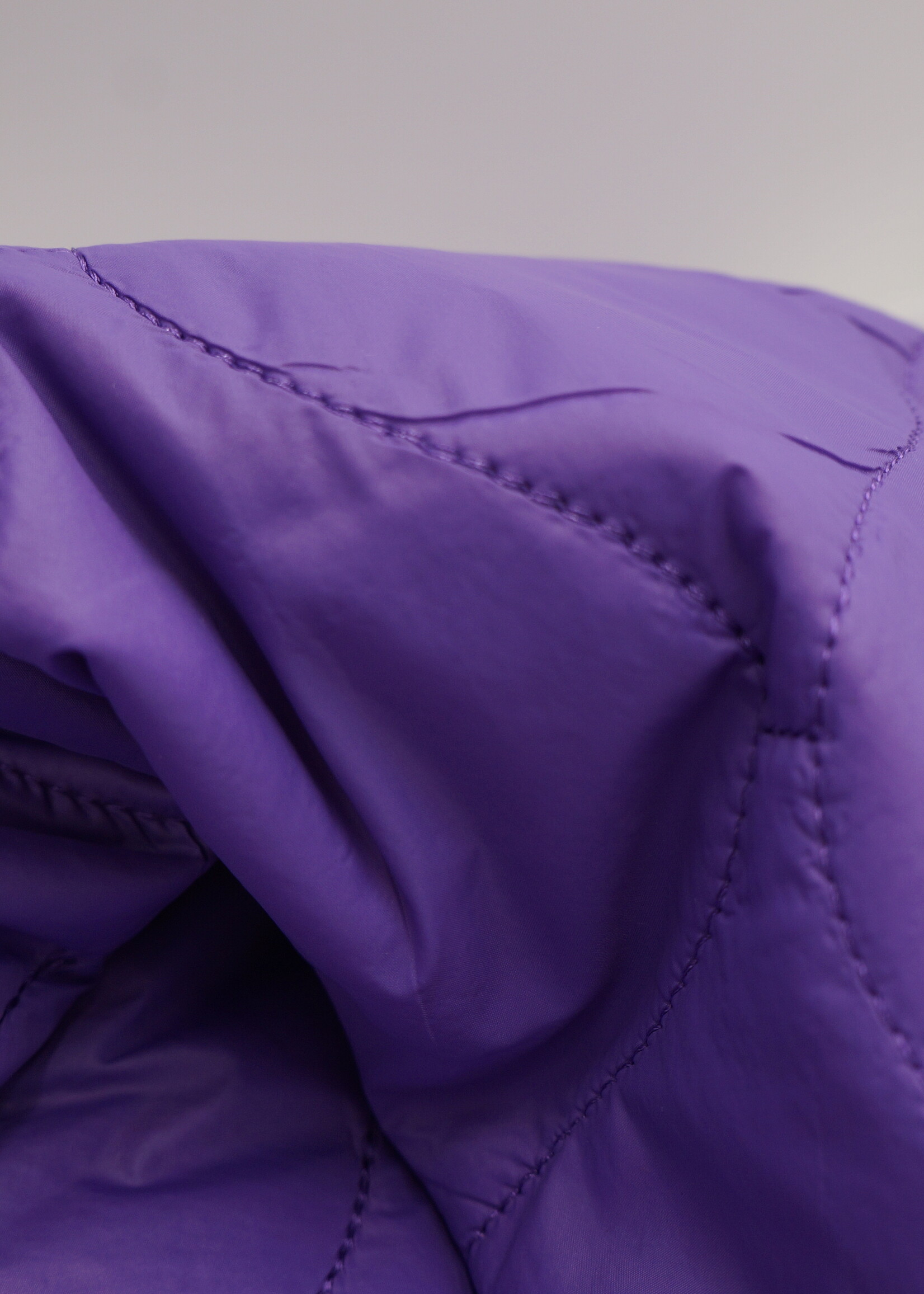 quilted waterproof paars