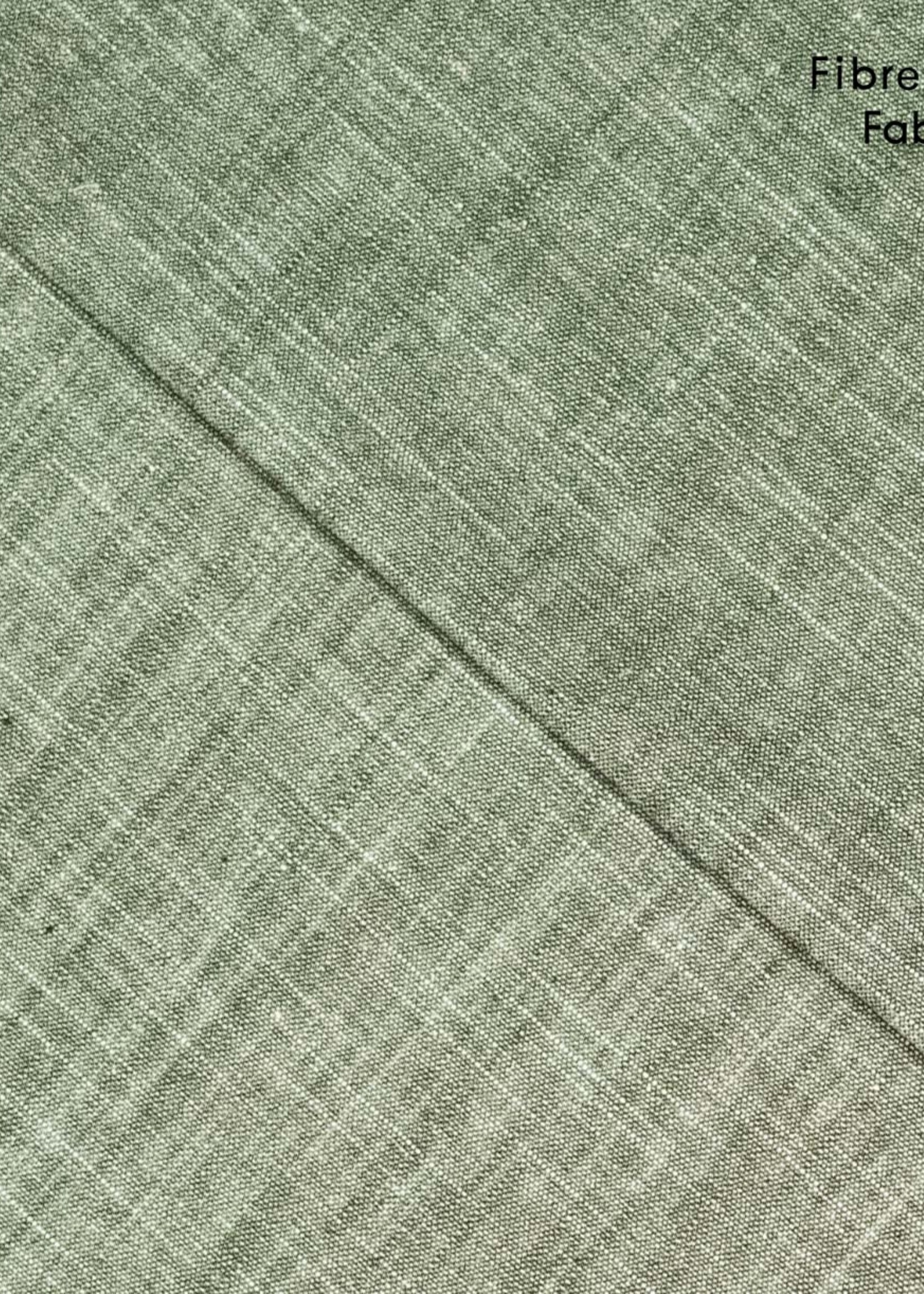 Fibre Mood katoen linnen groengrijs