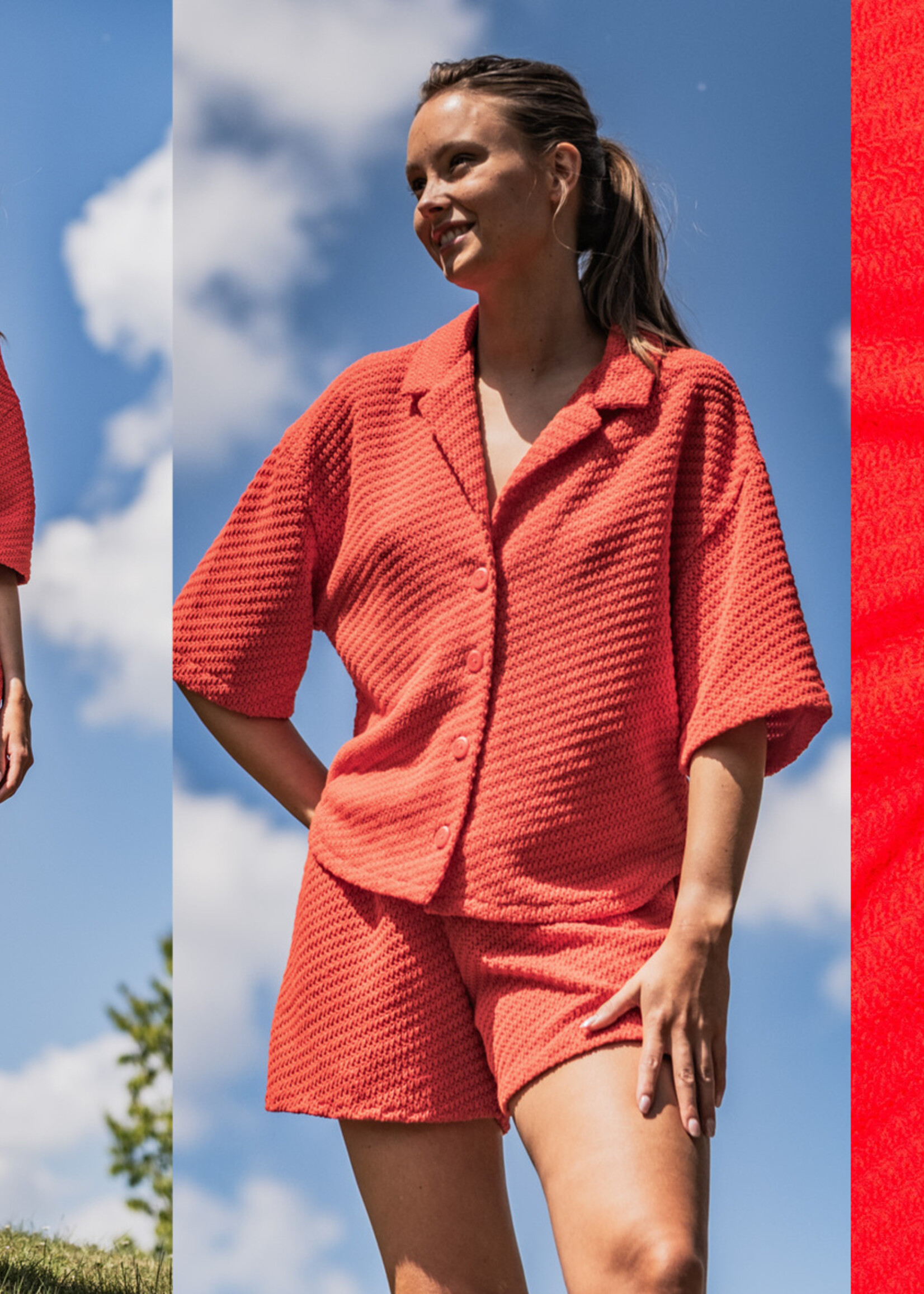 Fibre Mood knit rood