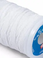 Prym elastisch naaigaren wit