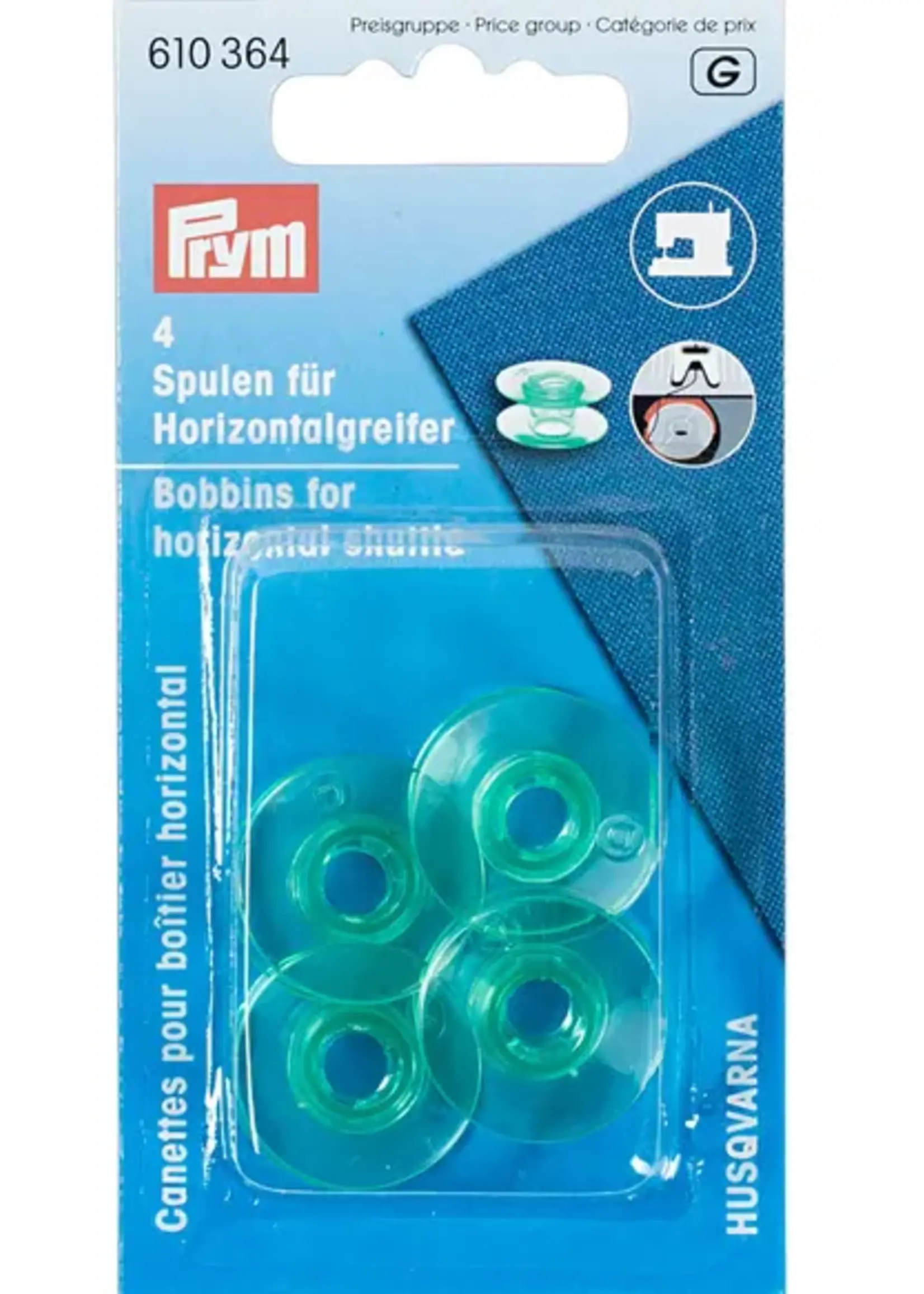 Prym naaimachinespoelen 21.6mm voor horizontaalgrijper husqvarna