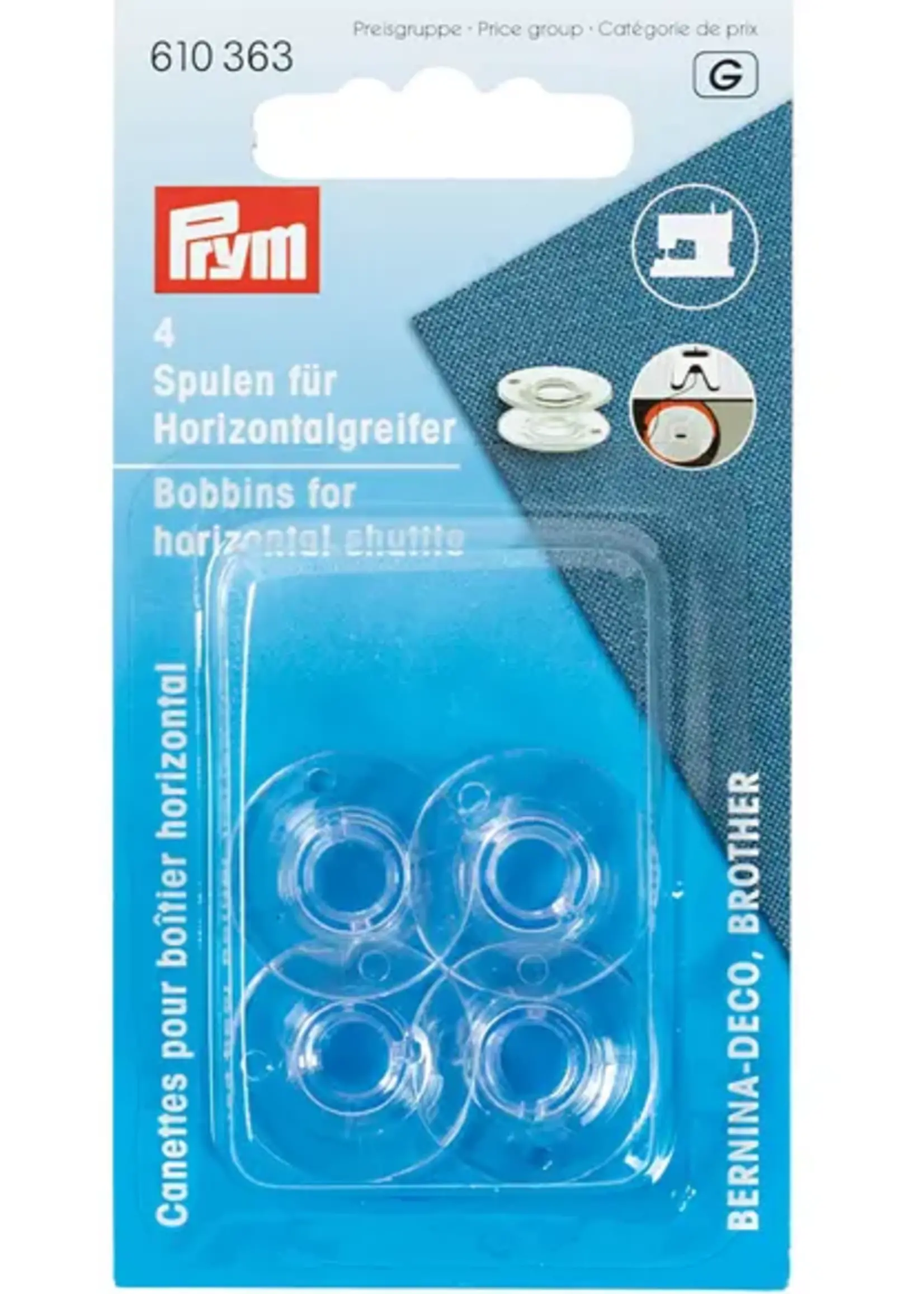 Prym naaimachinespoelen 21.2mm voor horizontaalgrijper bernina brother