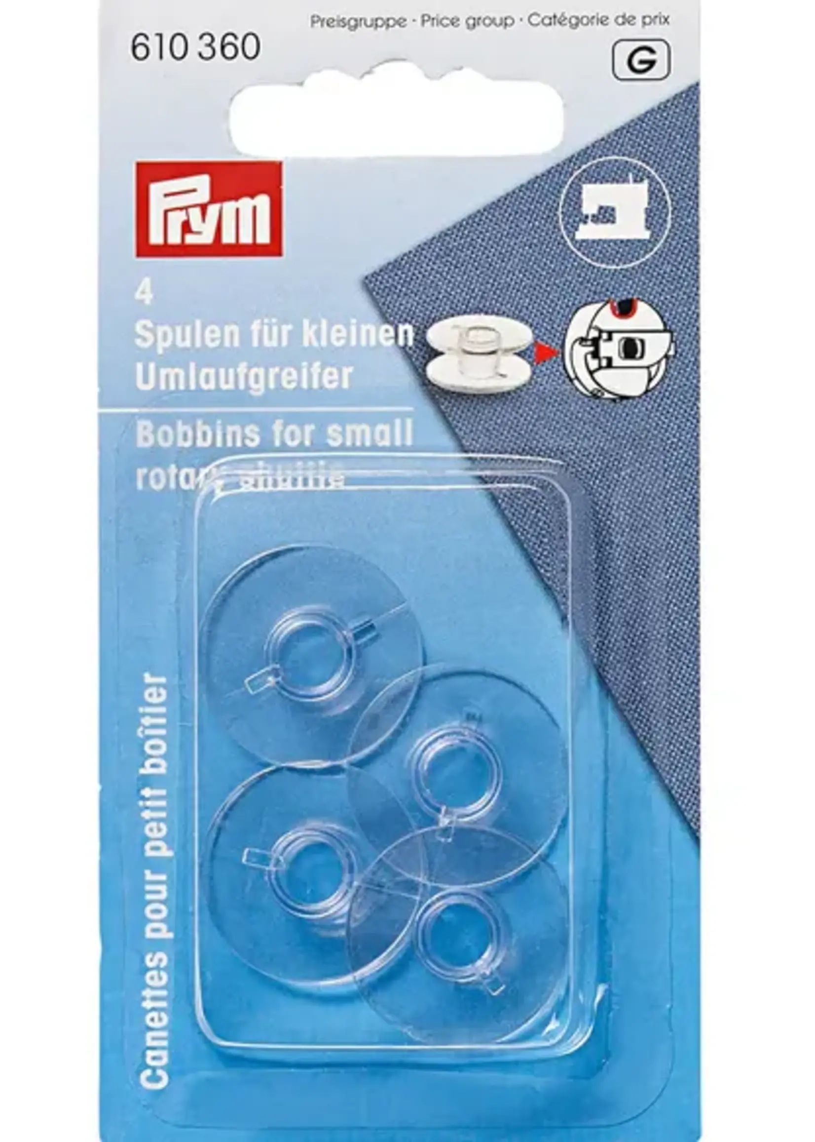 Prym naaimachinespoelen 21.2mm voor kleine omloopgrijper