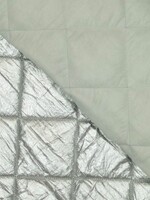 quilt metallic zilver