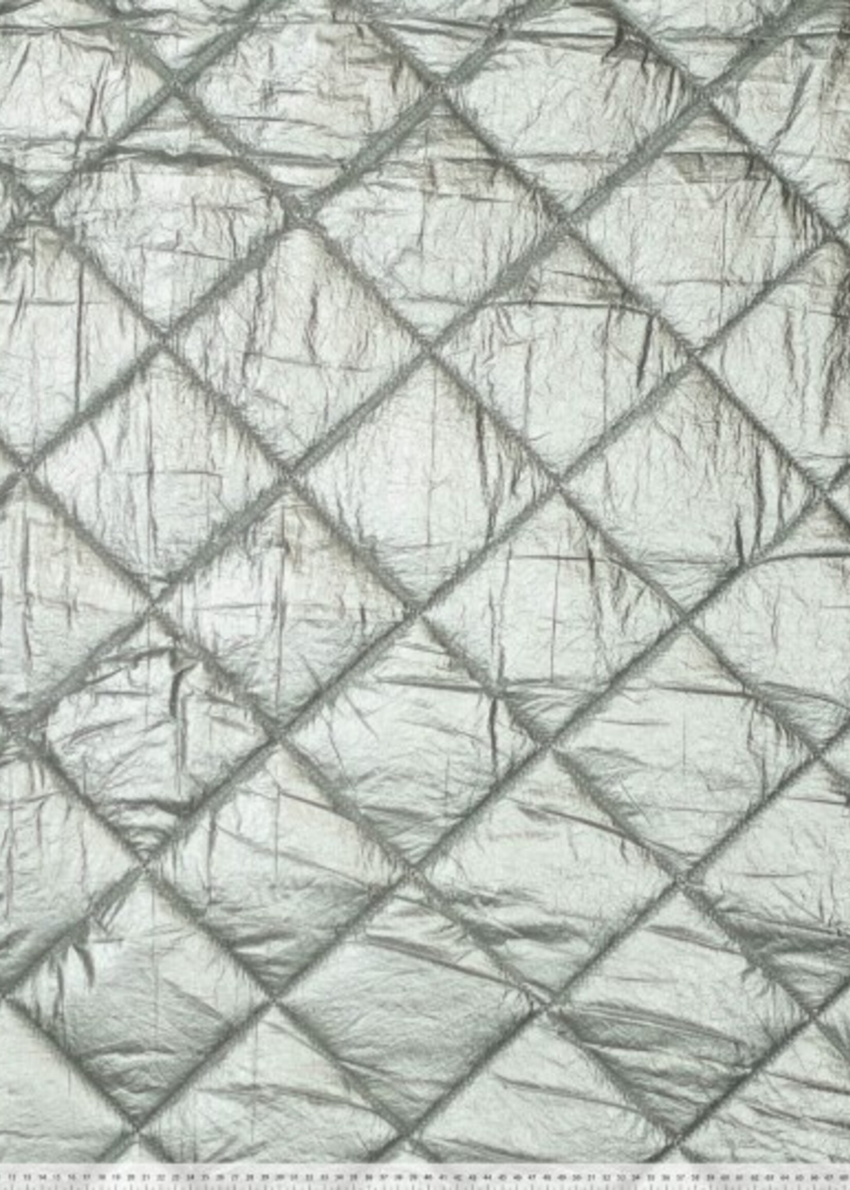 quilt metallic zilver