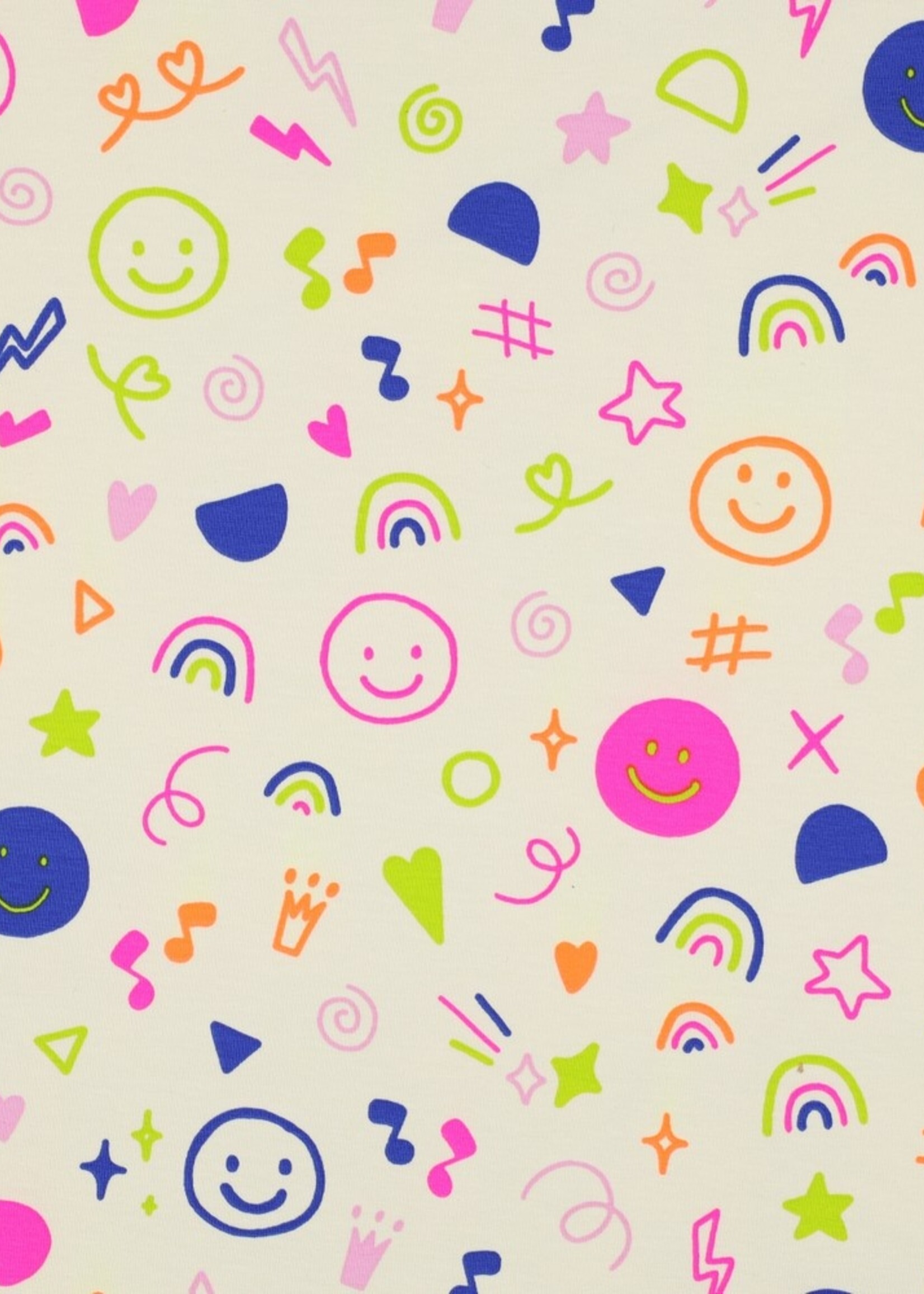 jersy neon doodles