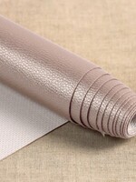 rol imitatieleder metallic lichtroze