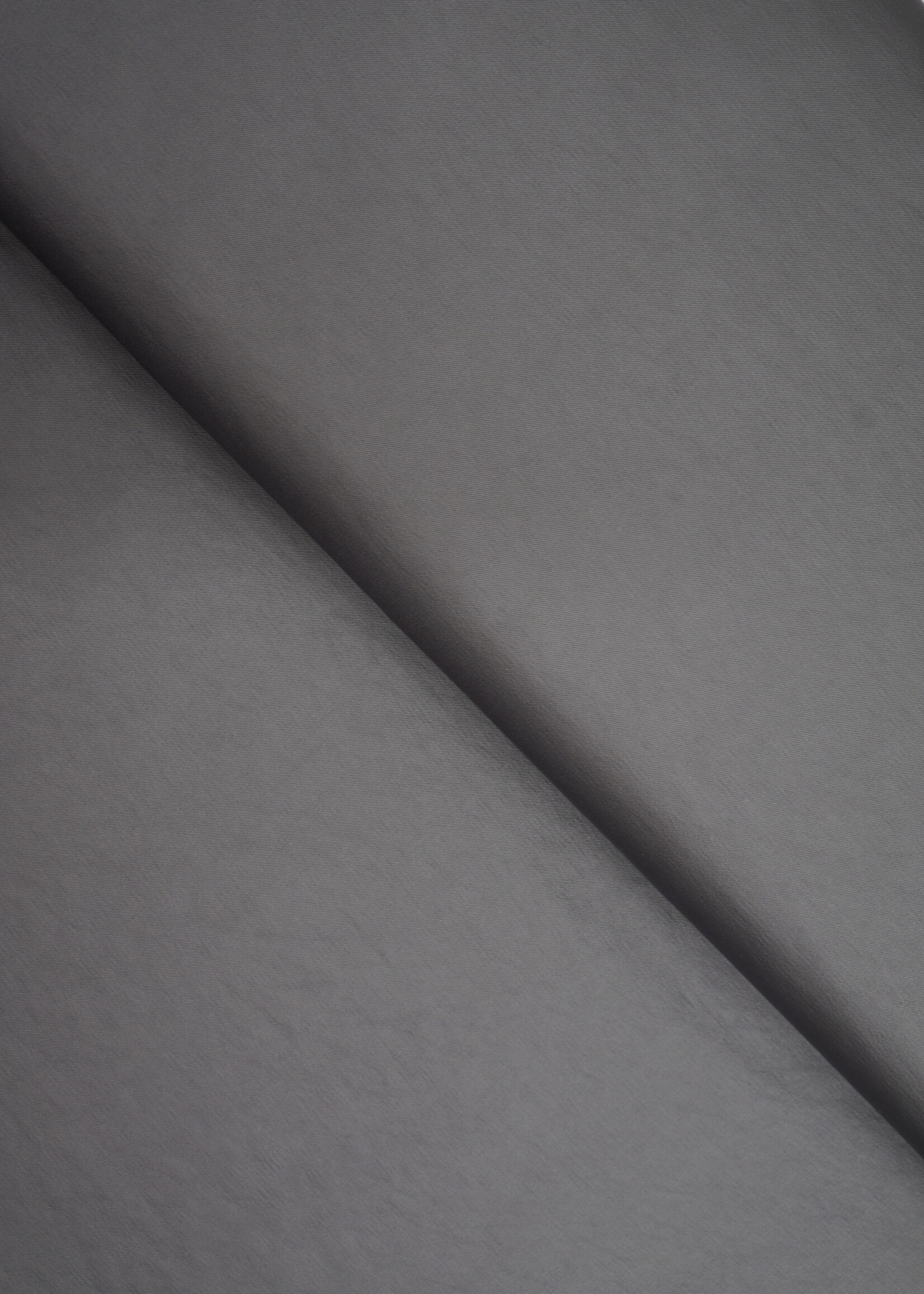 A La Ville viscose polyester satijn zwaar grijs