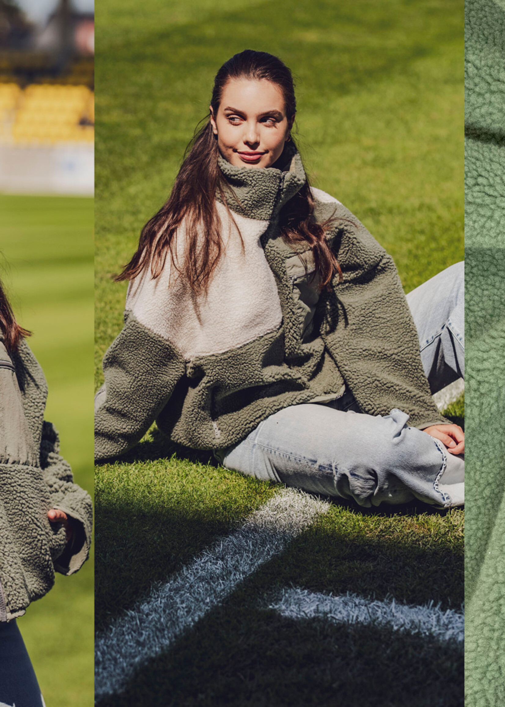 Polytex Teddy zwaar groen