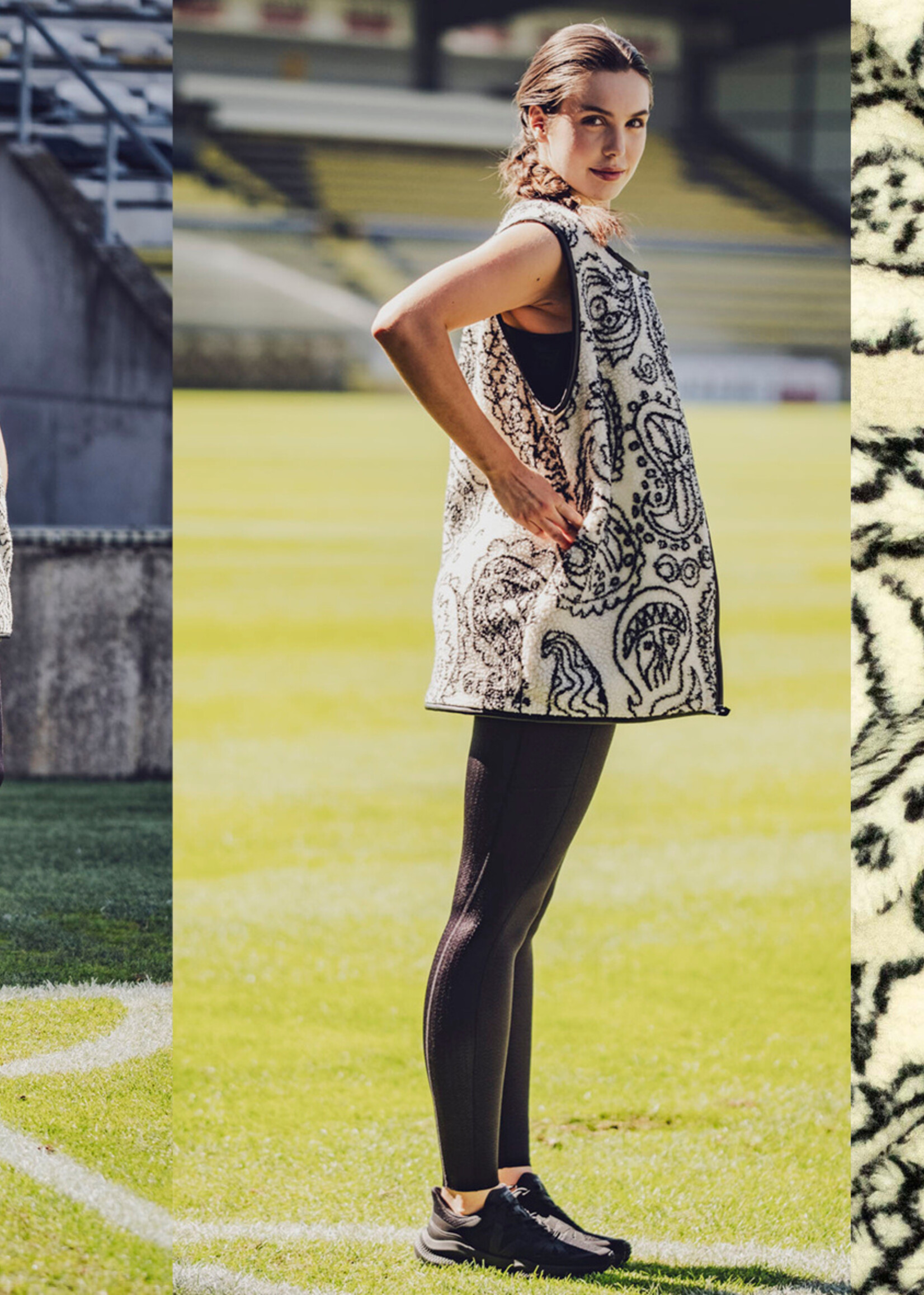 Polytex Teddy etnisch print