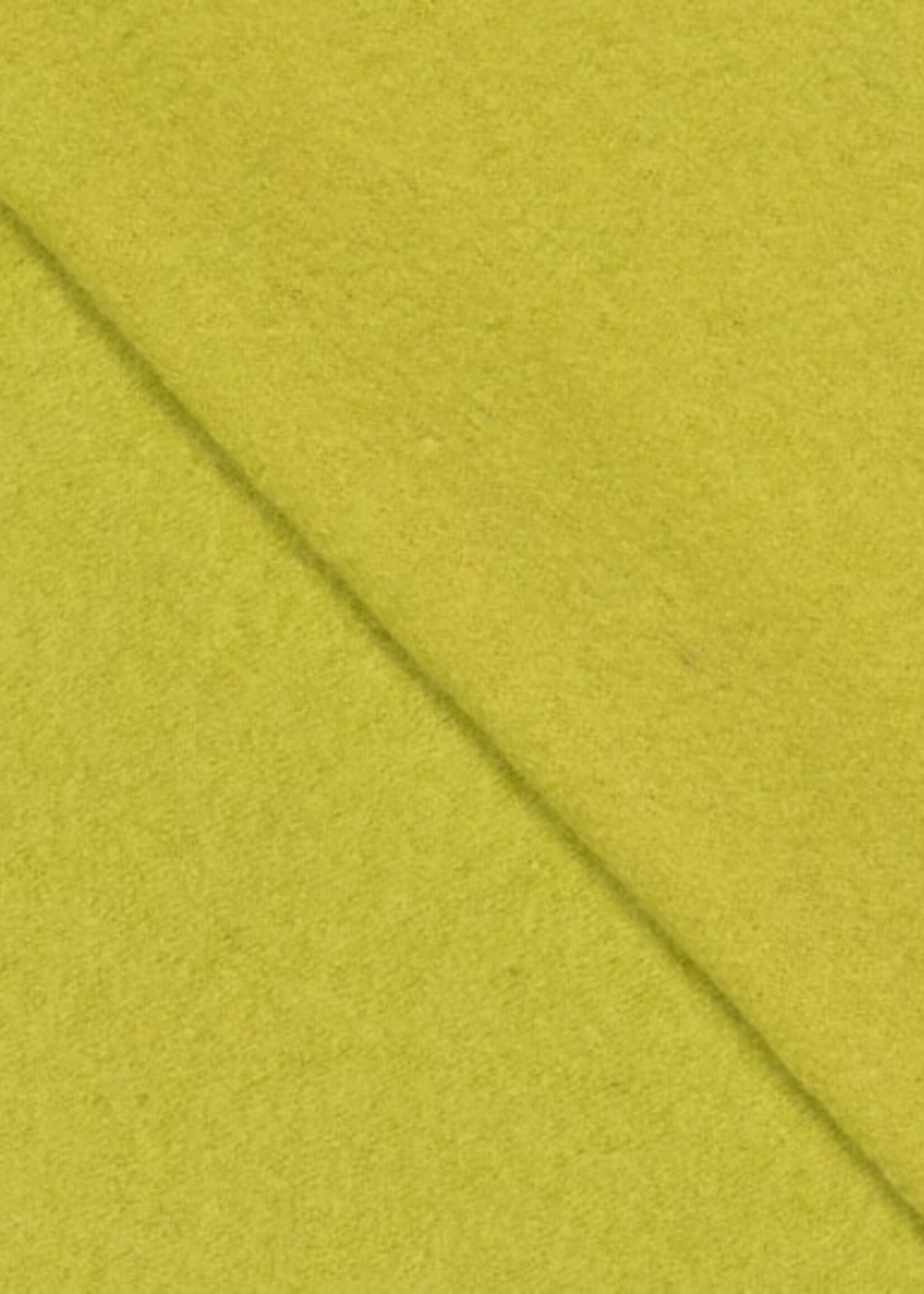 mantel boiled wool groen