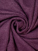 Mantel boucle italian plum