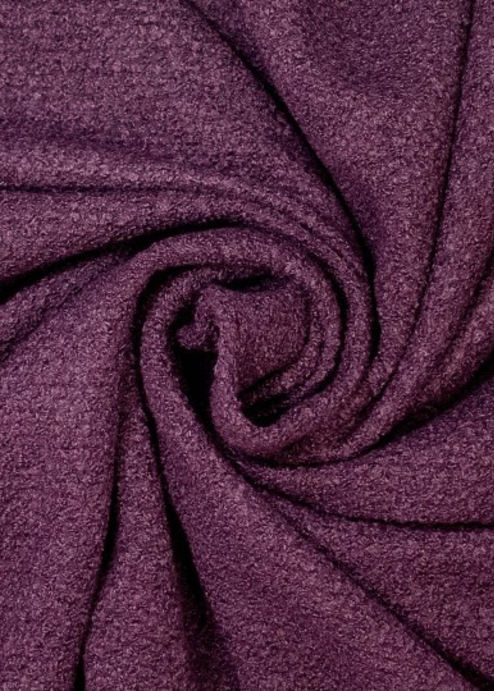 Mantel boucle italian plum
