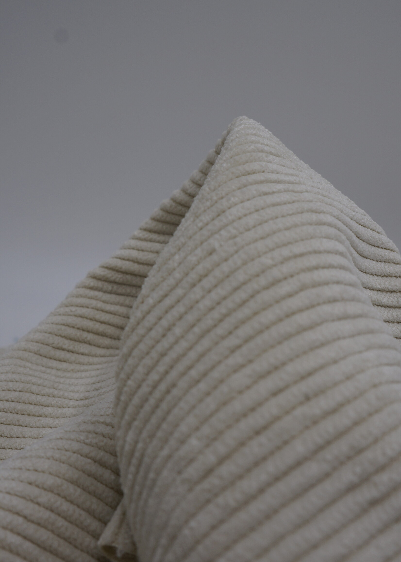 A La Ville Ribfluweel beige