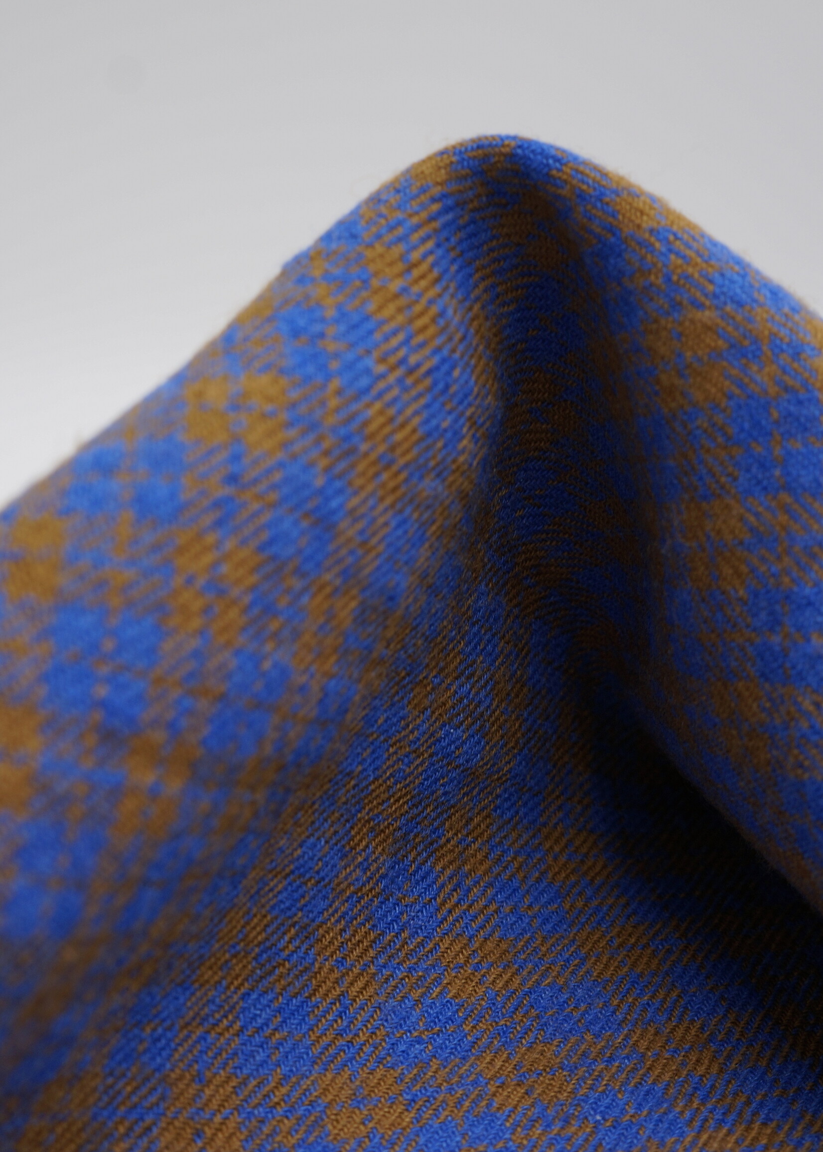 Favola ruitjes bruin blauw