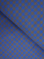 Favola ruitjes bruin blauw
