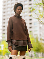 Fibre Mood Bruin gebreid