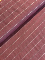 A La Ville bordeaux grijs streep