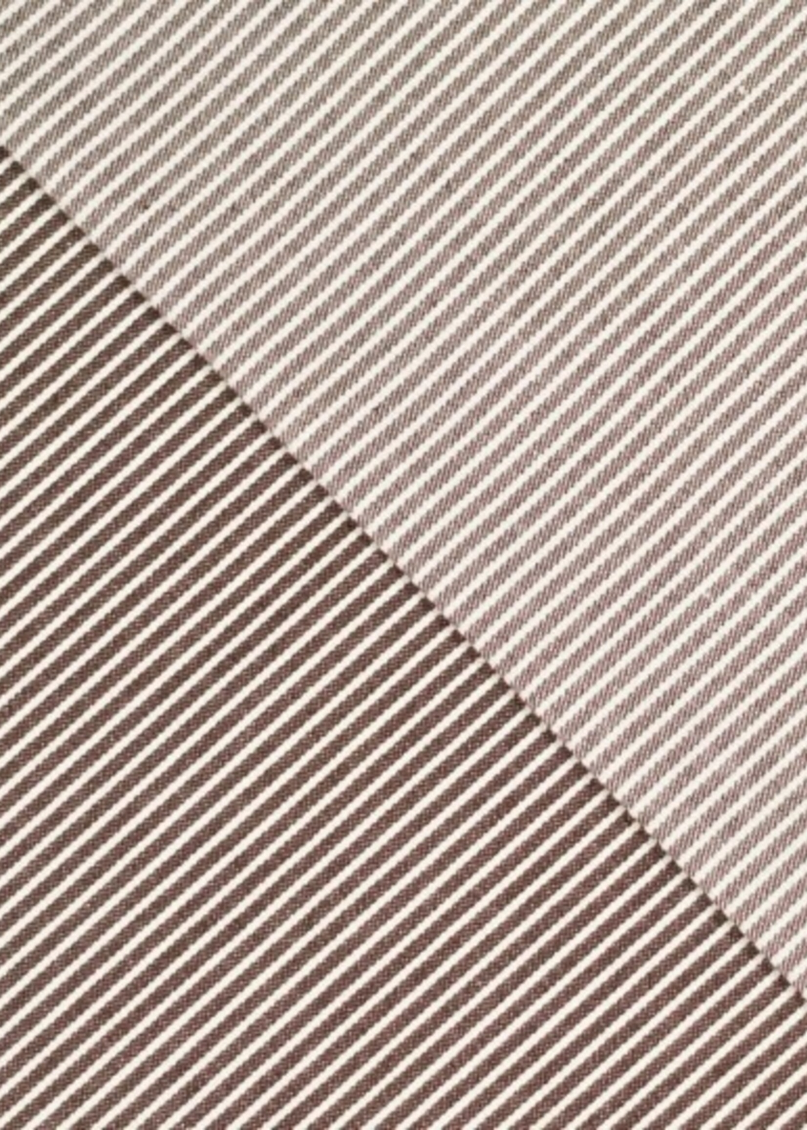 jeans denim stripes bruin