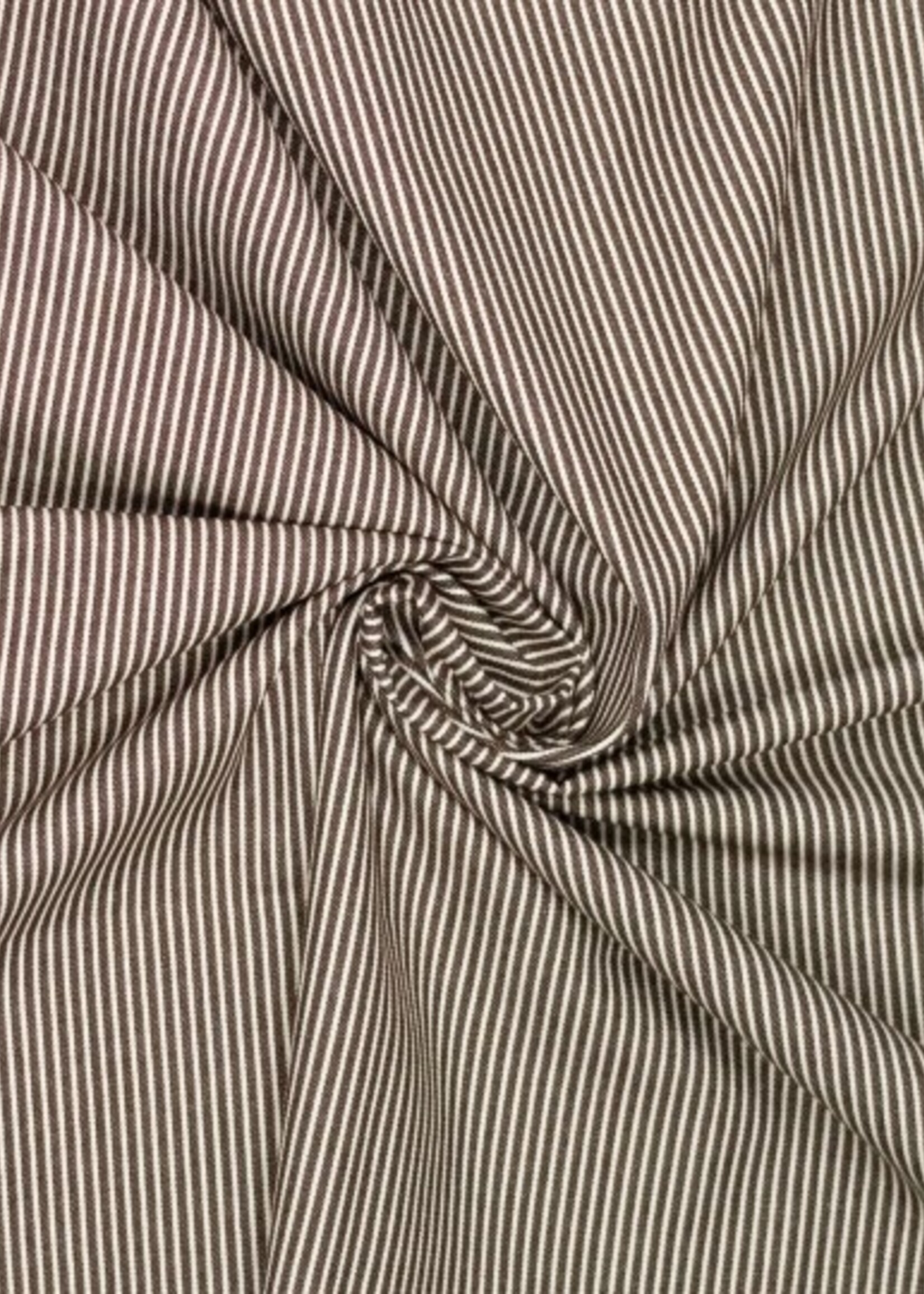 jeans denim stripes bruin