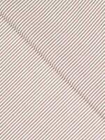 Katoen fijne streep beige