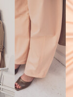 Fibre Mood jeans twill poederroze