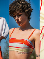 Fibre Mood katoen streep kleur