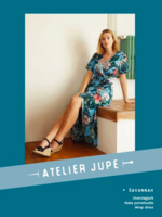 Atelier Jupe Naaipatroon - Atelier Jupe - Savannah wrap dress