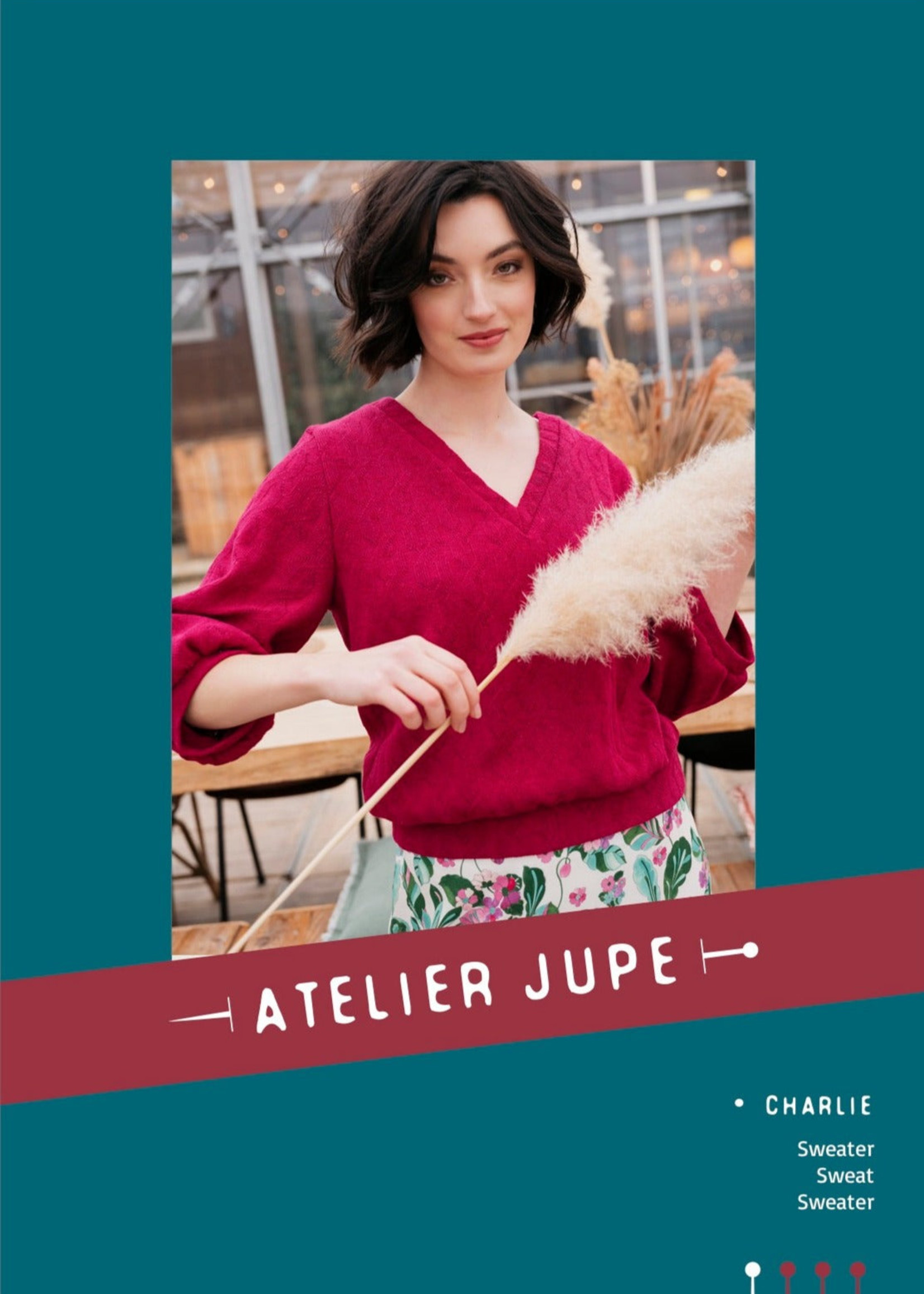 Atelier Jupe * Naaipatroon - Atelier Jupe - Charlie sweater