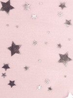 * Stof Organza - Stars - Pink