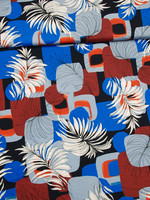 Knip * Stof Viscose Tricot - KNIP - Retro Leaves