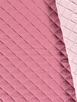 * Stof Double Gauze - Quilted - Roze