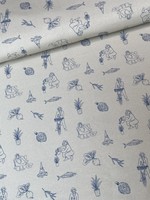 Capsule Fabrics * Stof BIO Katoen - De Stoffenkamer & Flore Deman - The Household - Mix