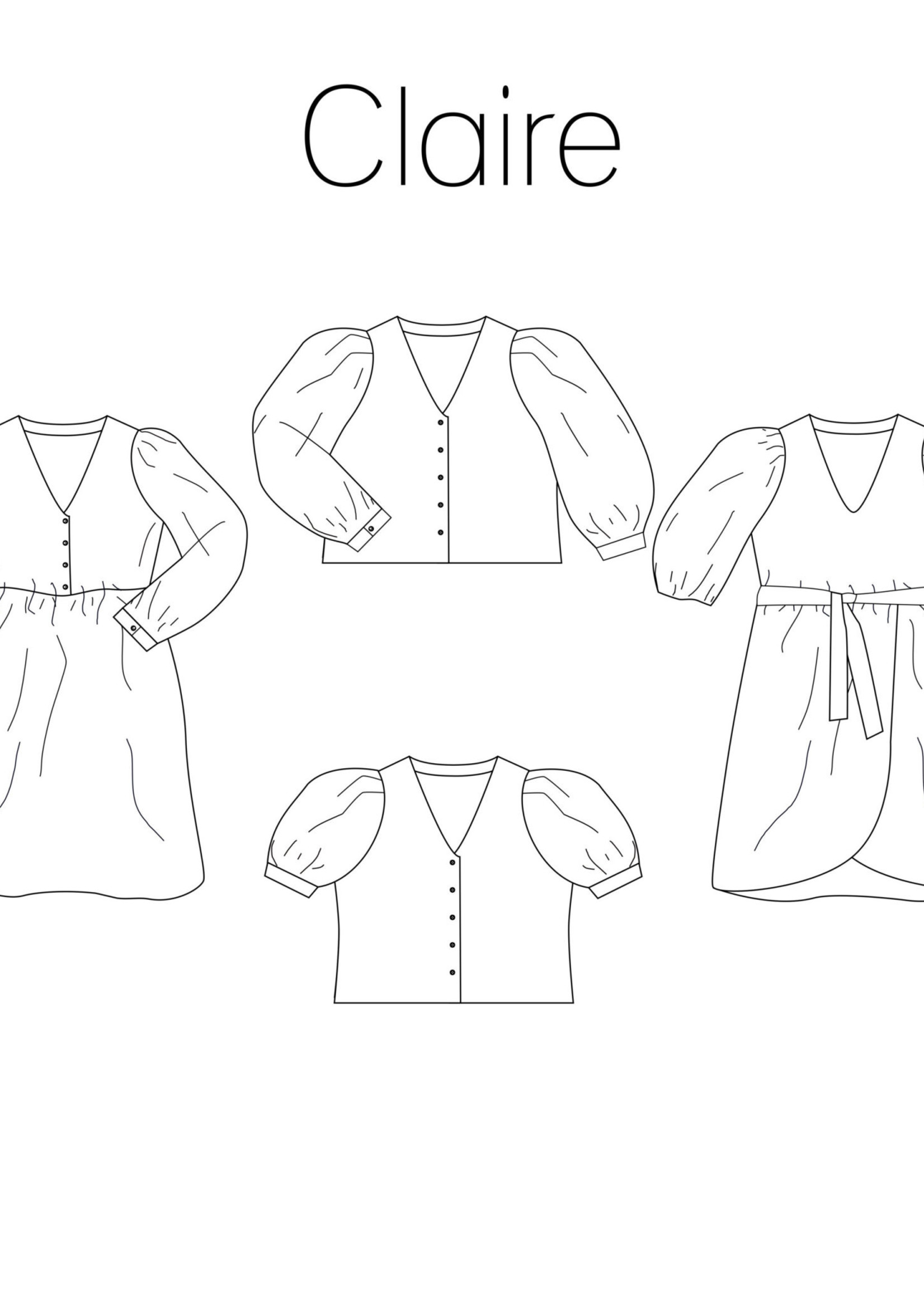 Iris May Patterns ° Naaipatroon - Iris May Patterns - CLAIRE