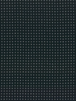 ° Stof Wolmix Mantelstof - Donkerblauw met witte dots