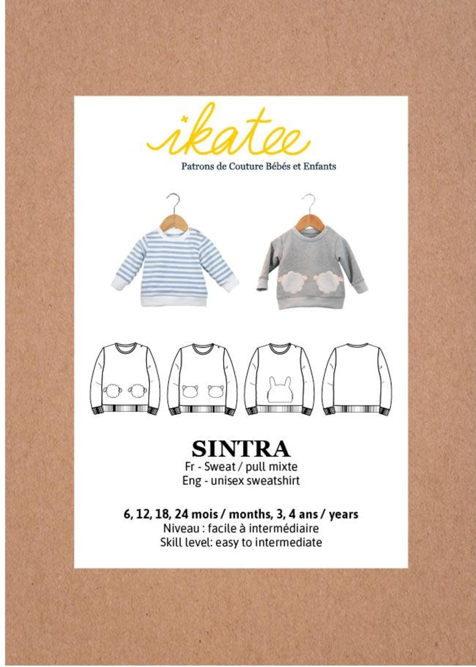 Ikatee Naaipatroon - Ikatee - Sintra - Sweater (6m - 4 jaar)