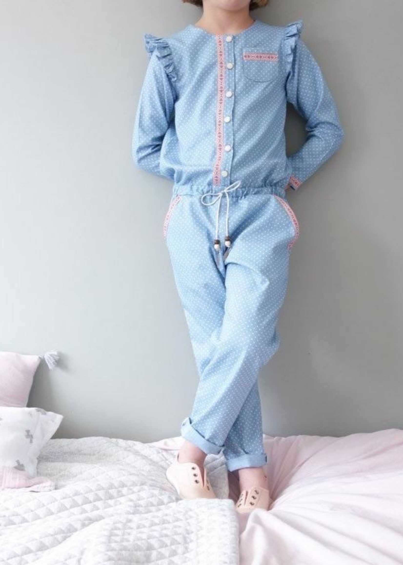 Ikatee Naaipatroon - Ikatee & le labO d'isa - Marieke - Jumpsuit/Dress(3 - 12 jaar)