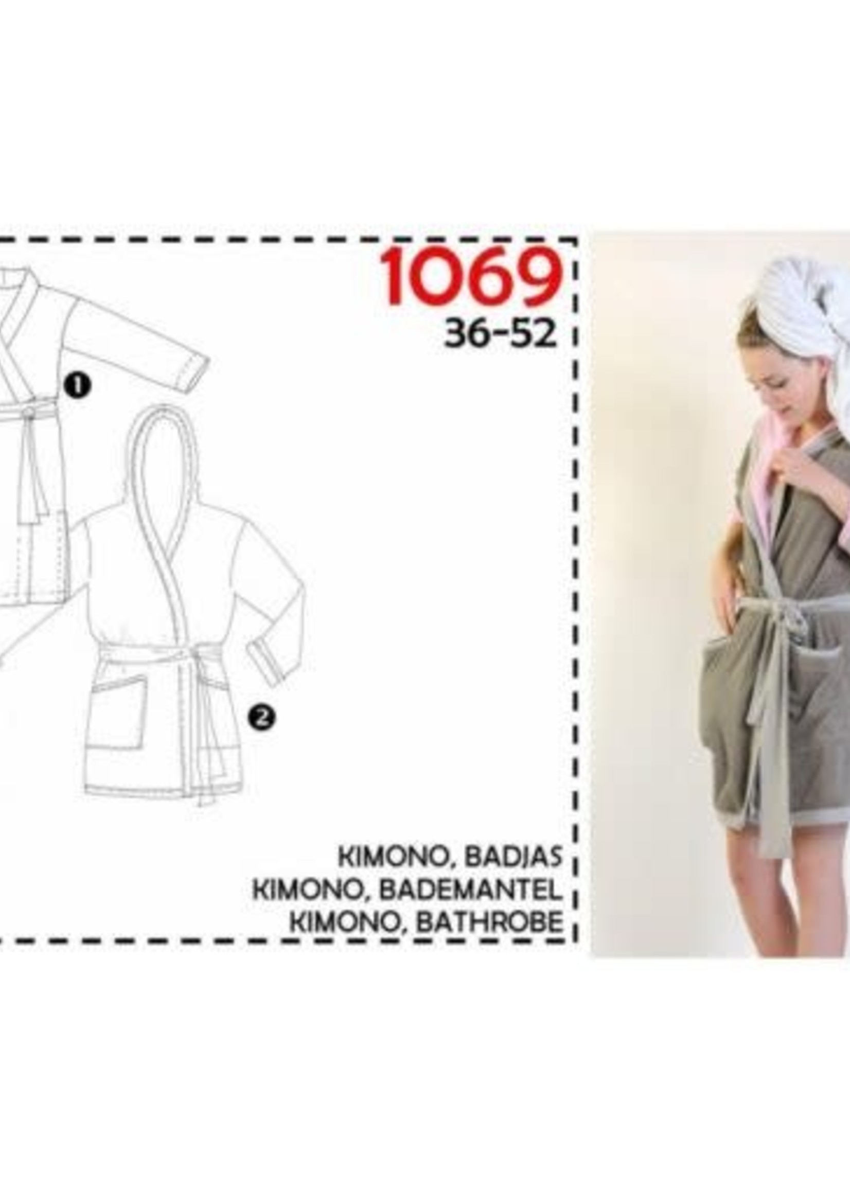 It's a fits Naaipatroon - It's a fits - Kimono/Badjas - 1069