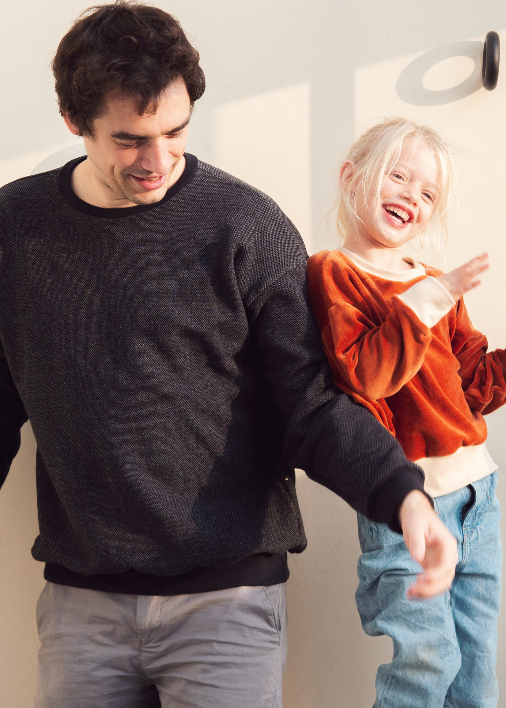 WISJ Naaipatroon - WISJ - Casper Unisex sweater voor kids & volwassenen