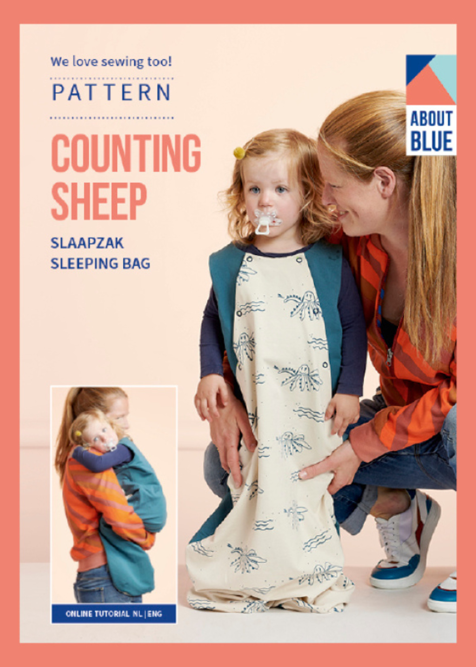 About Blue Naaipatroon - About Blue - Counting Sheep (0 - 2 jaar)