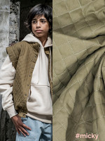Fibre Mood ° Stof Quilted Denim - Fibre Mood - MICKY - Plantation